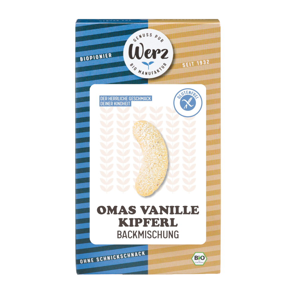Omas Vanille Kipferl - Backmischung, glutenfrei, 500 g