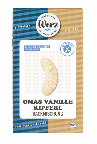 Omas Vanille Kipferl - Backmischung, glutenfrei, 500 g