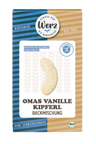 Omas Vanille Kipferl - Backmischung, glutenfrei, 500 g