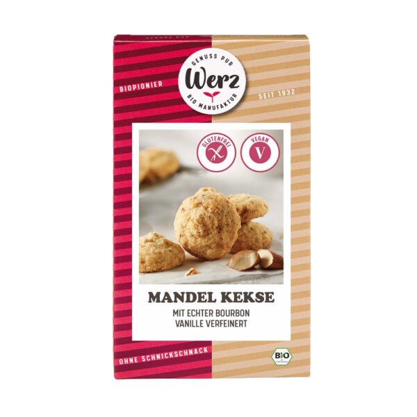 Mandel Kekse mit Bourbon Vanille
