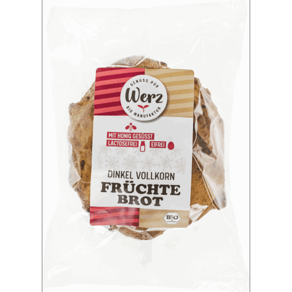Früchtebrot, Dinkel Vollkorn, 250 g