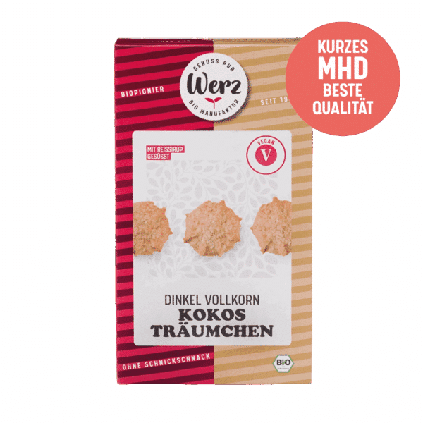 Kokos Träumchen, Dinkel Vollkornkekse
