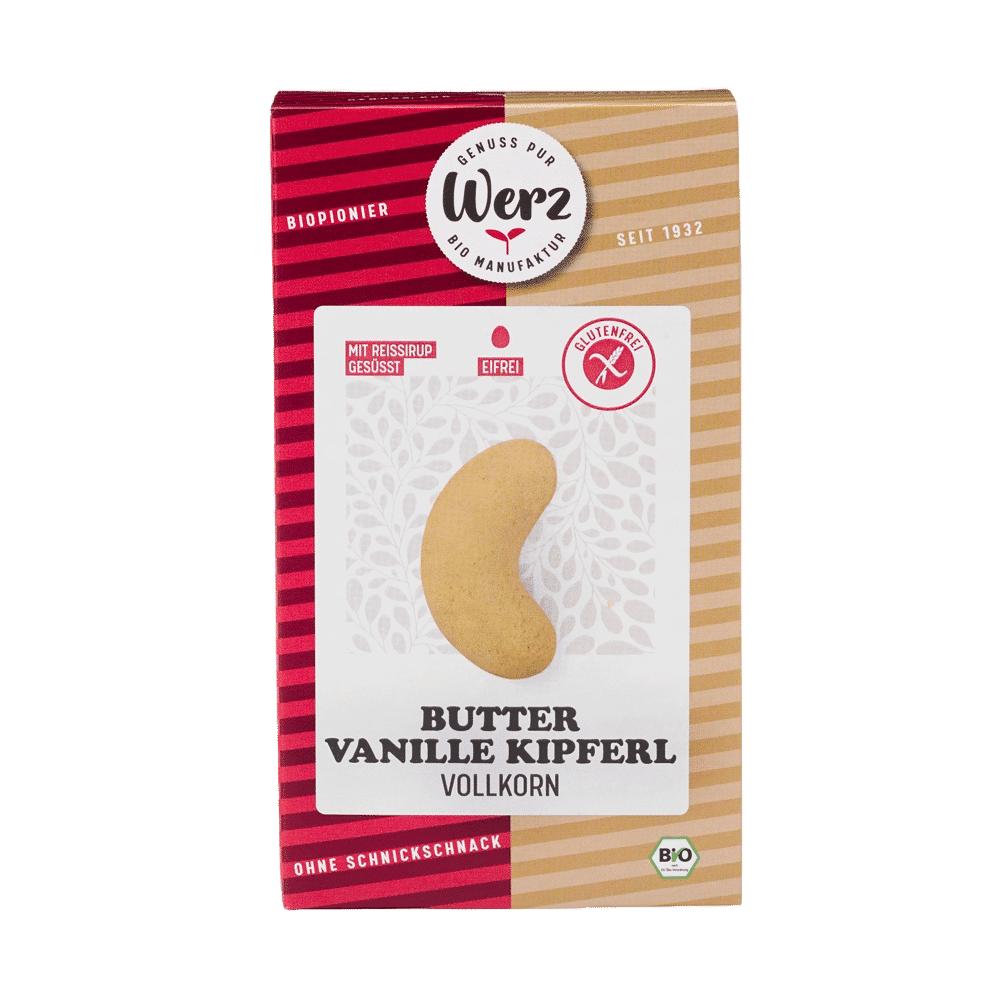 Glutenfreie Snacks - Butter Vanille Kipferl