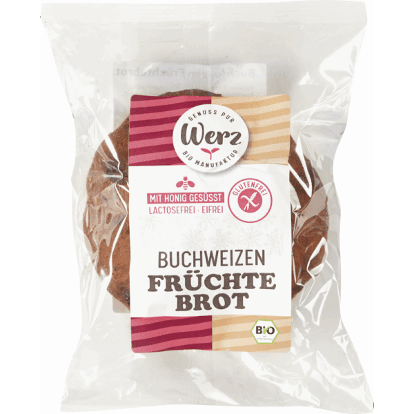 Buchweizen Früchtebrot, Vollkorn, glutenfrei, 250 g