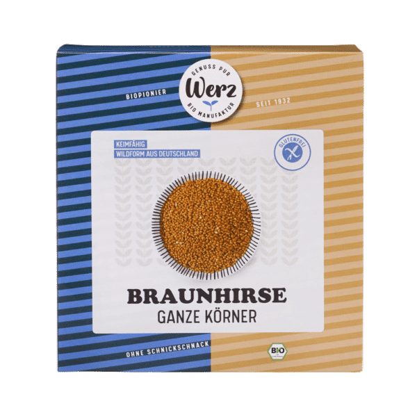 Braunhirse, ganze Körner 1000g