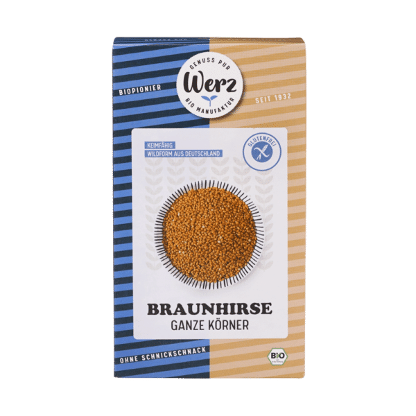 Braunhirse, ganze Körner 500g