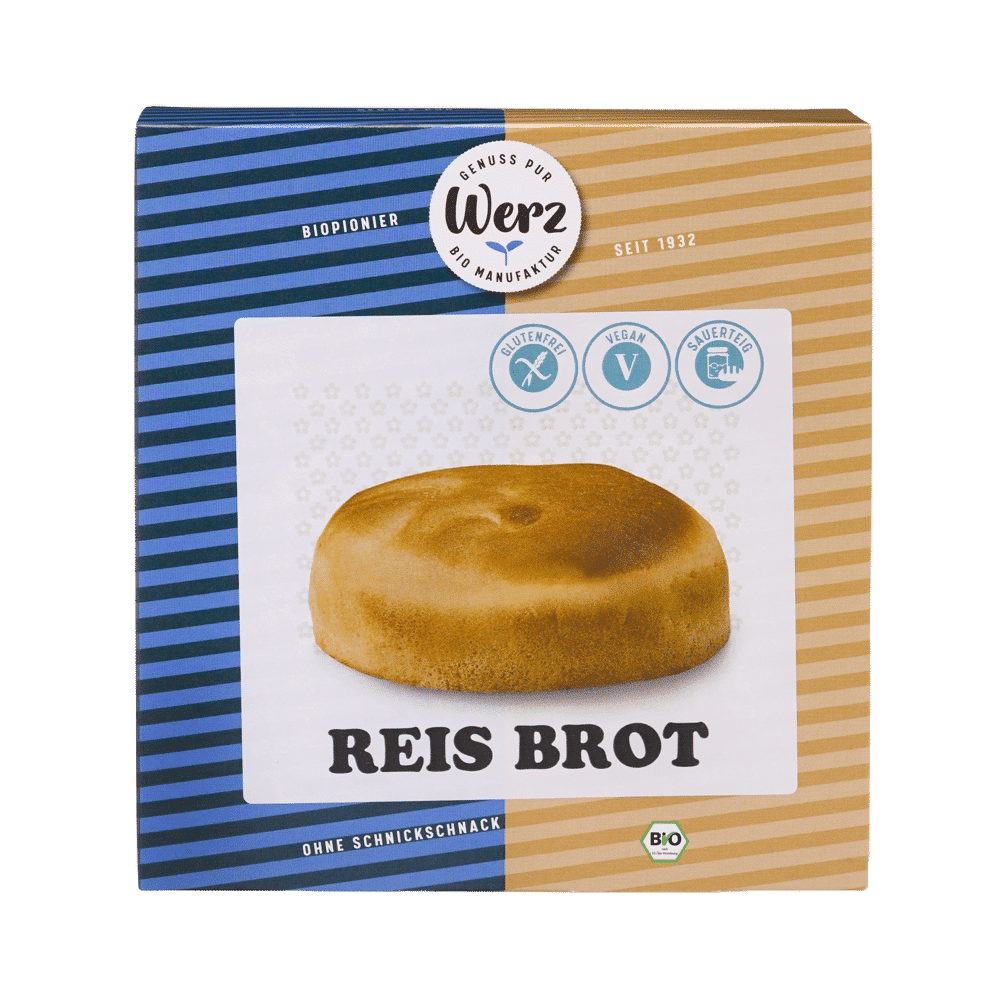 Glutenfreies Brot - Reis Brot