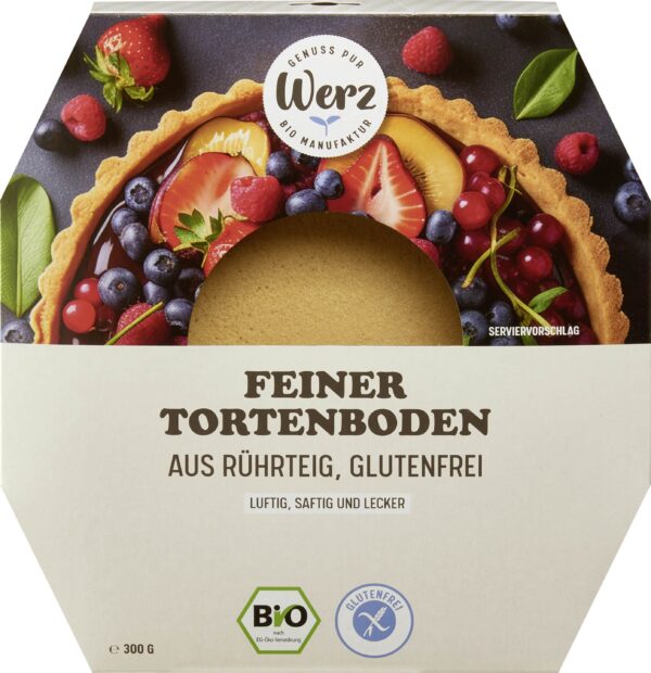 Feiner Tortenboden, glutenfrei, 300 g